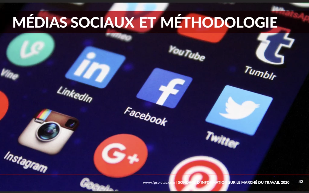 MÉDIAS SOCIAUX ET MÉTHODOLOGIE